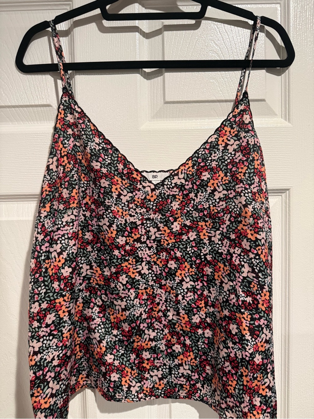 bp Black Multi Floral V-Neck Cami